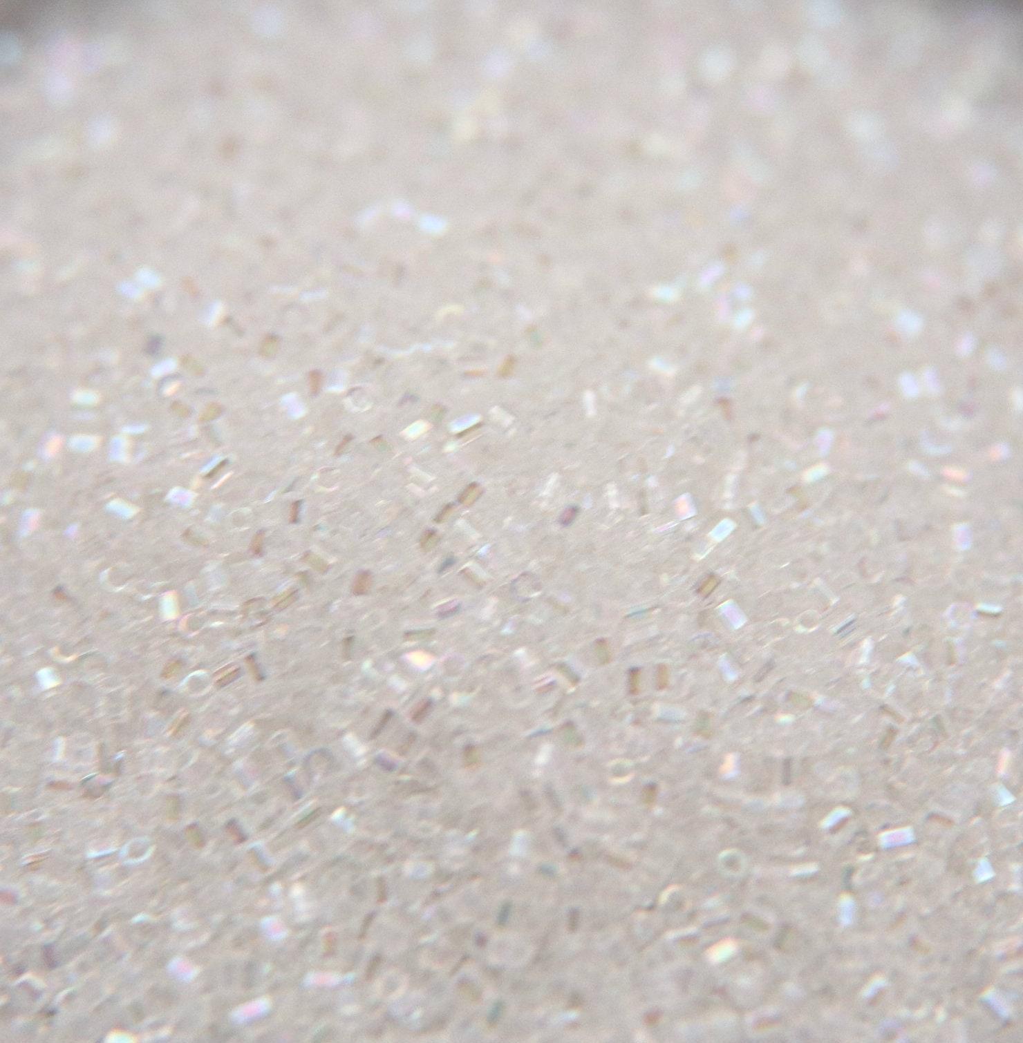 15/0 Miyuki Hex Cuts in Crystal AB Rainbow Japanese Beads 10/20/50/100 Grams embroidery materials