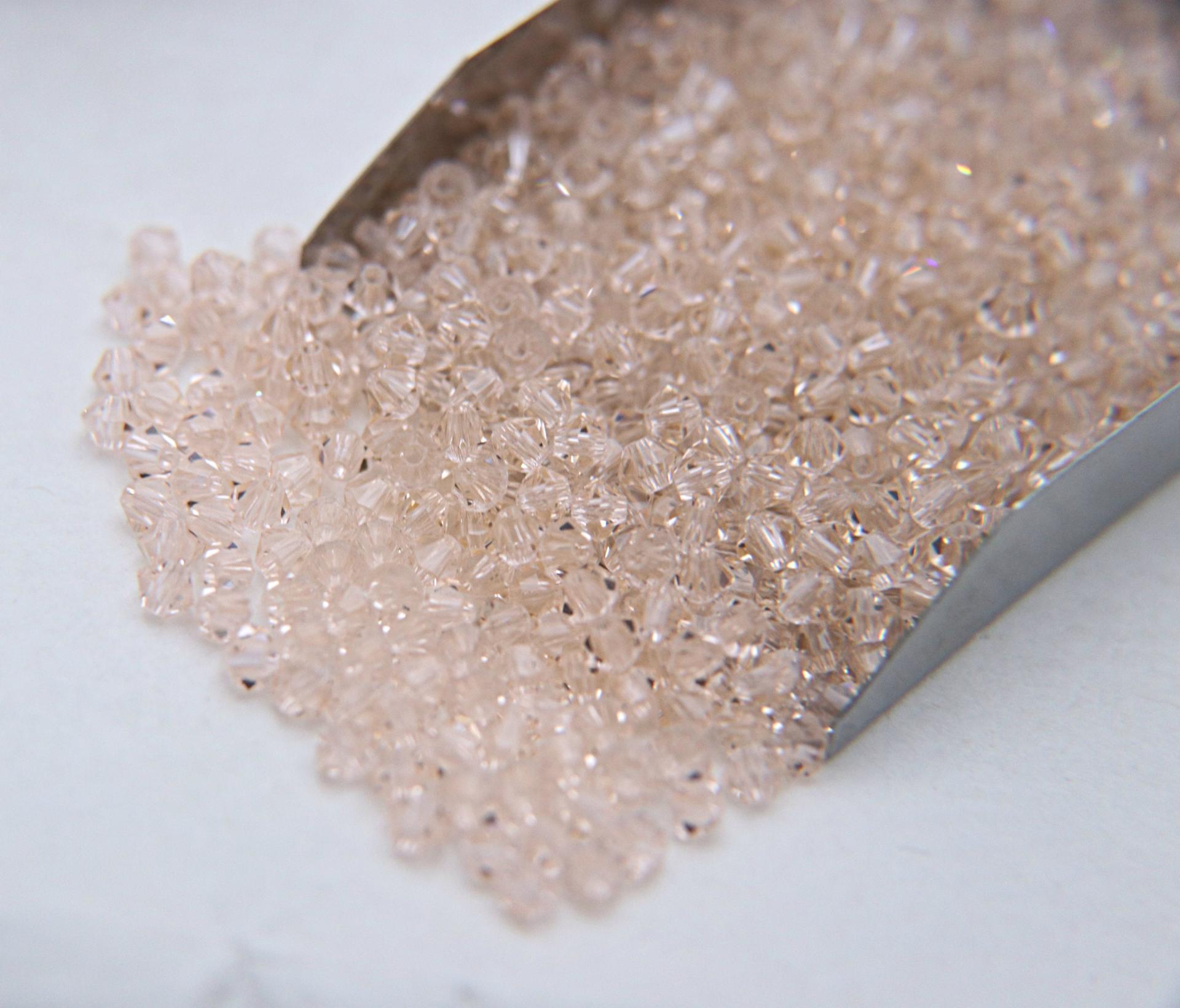 4/5 mm Silk Swarovski Bicone BEADS 36/72/144/432/720 Pieces embroidery materials, craft vintage findings, wedding embellishments