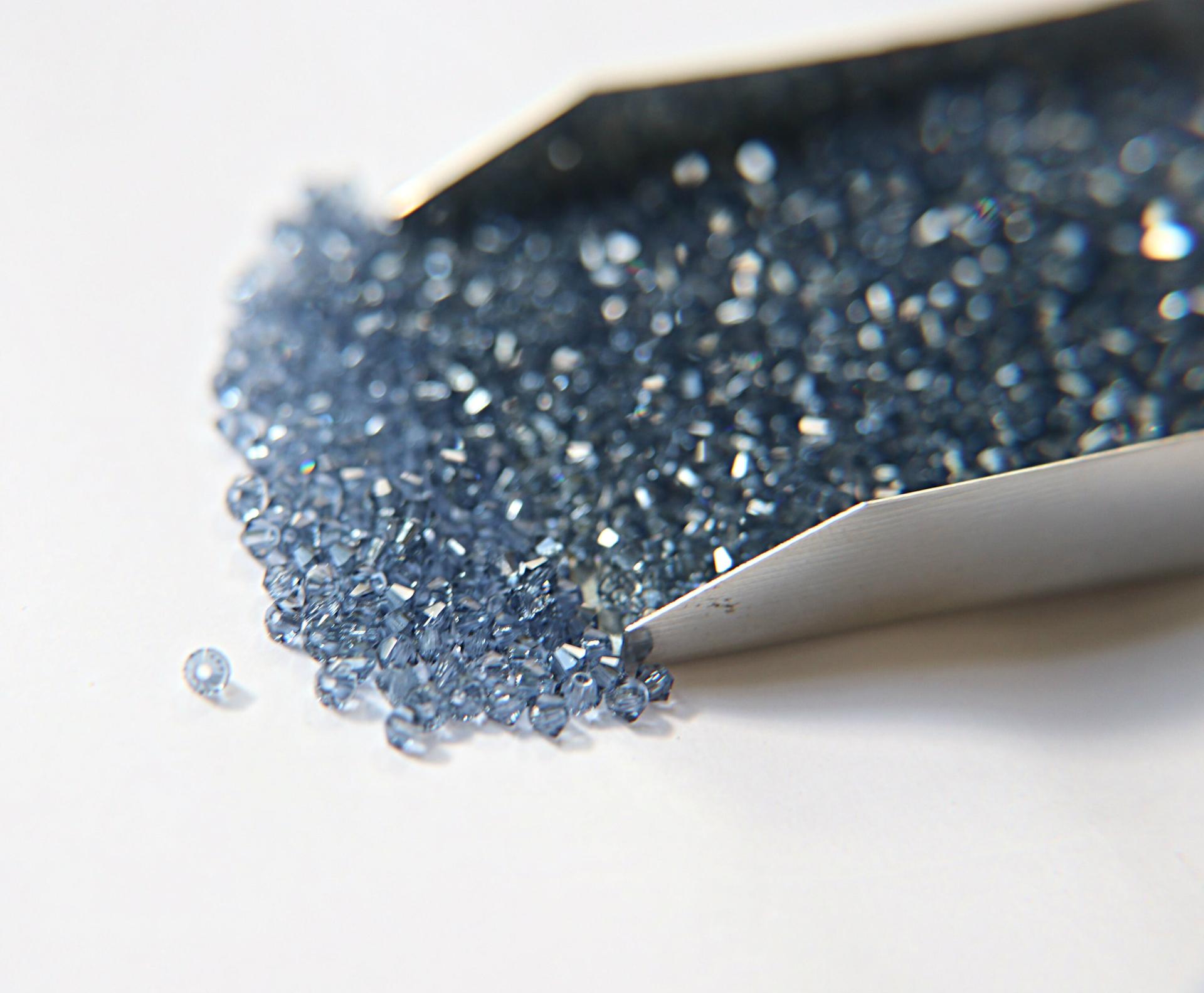 4mm Denim Blue Swarovski Bicone loose beads 36/72/144/432/720 Pieces (515) jewelry making, embroidery materials, premium supply, rare beads