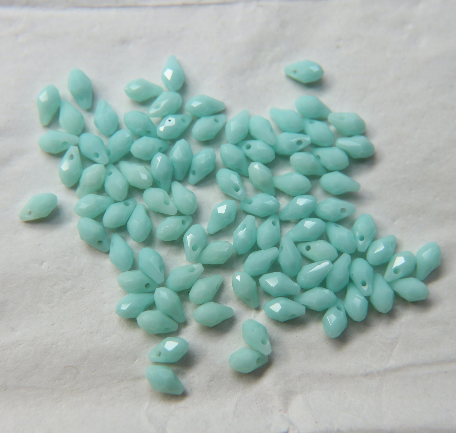Swarovski 6007 Small Briolette Pendant 7X4MM (12 Colors) Fancy Teardrop drop Pendant 2/6/12/36 Pieces PREMIUM MATERIALS