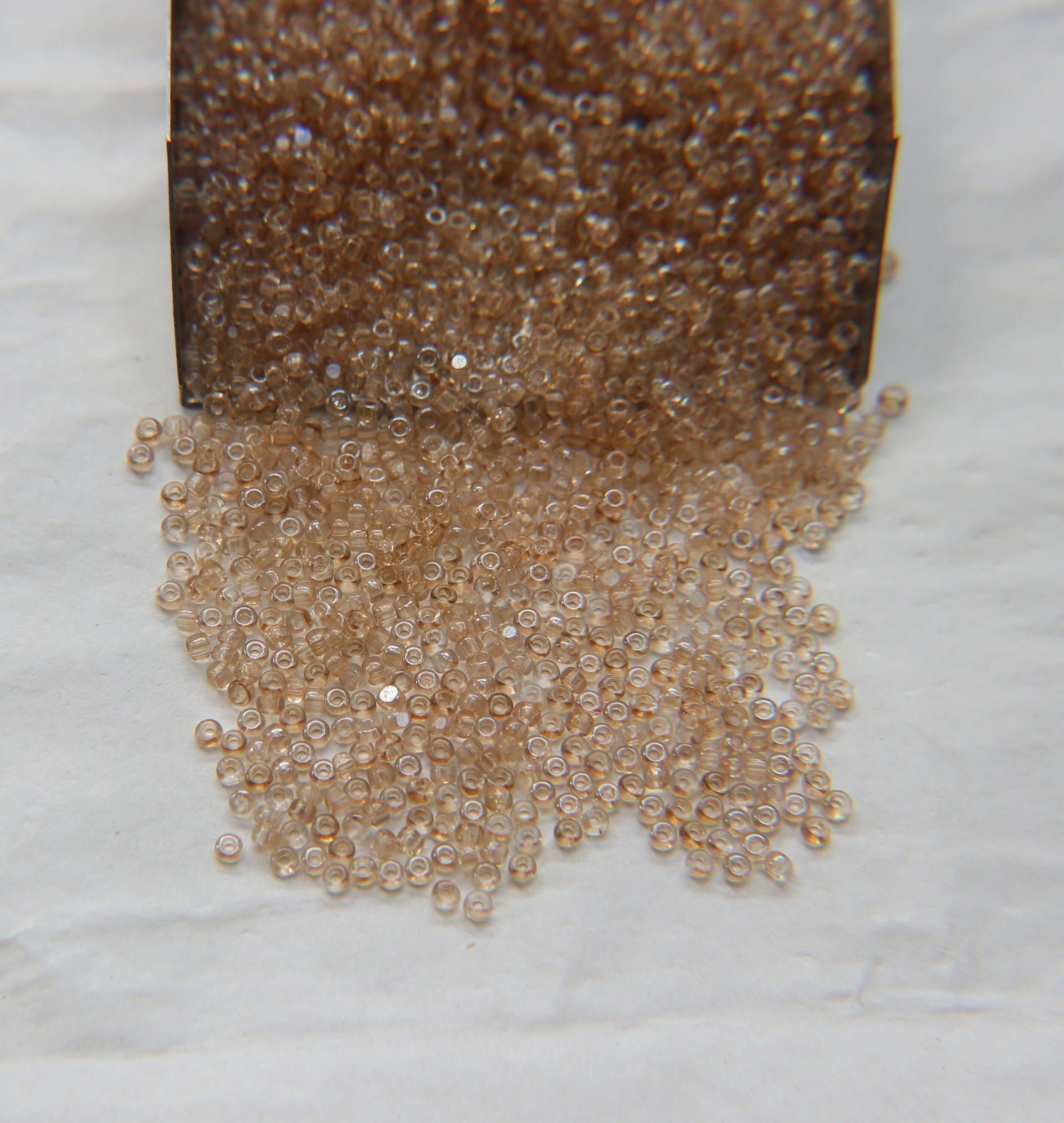 11/0 Charlotte Cut Beads Crystal Golden Honey 10/20/50/250/500 Grams PREMIUM MATERIALS