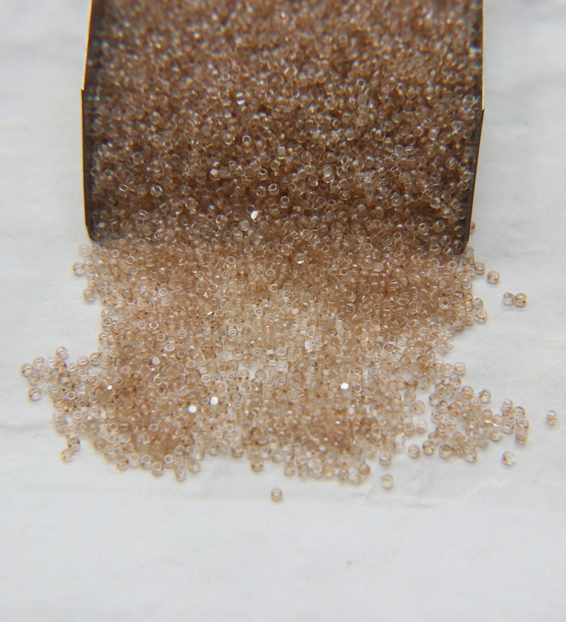 13/0 Charlotte Cut Beads Crystal Golden Honey 5/10/20/50/250/500 Grams craft supplies, jewelry making, embroidery materials