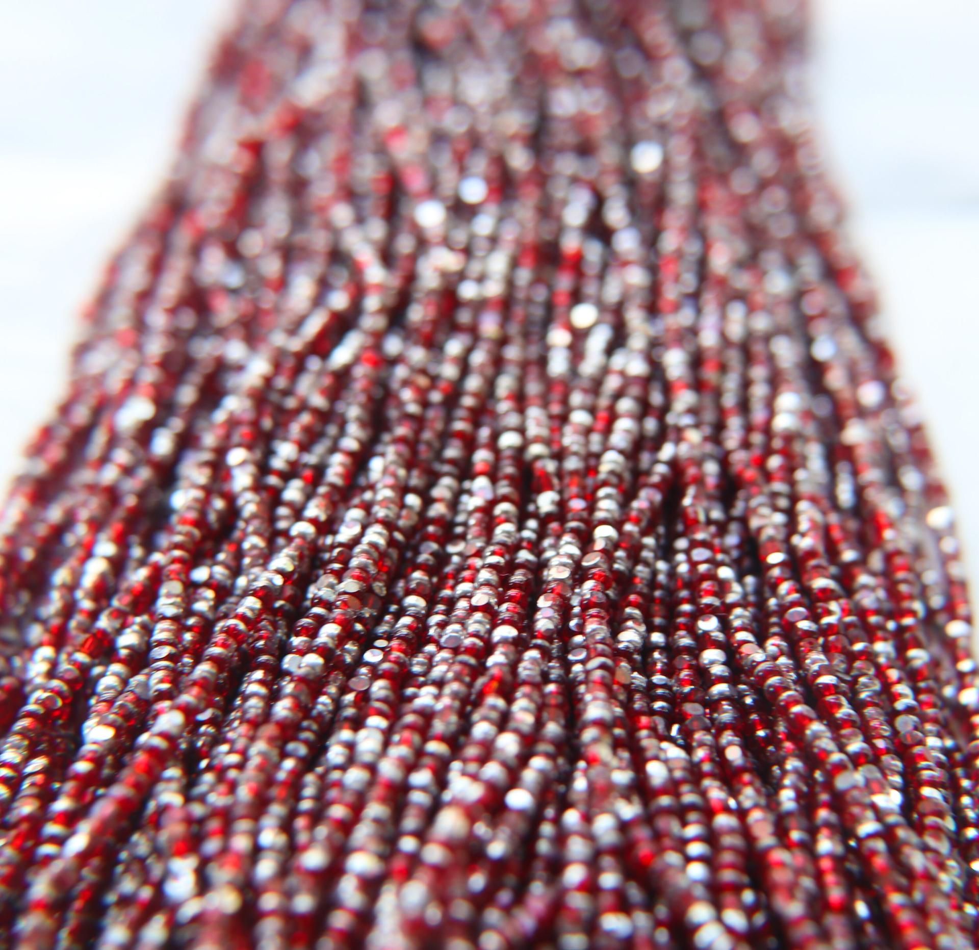 11/0 Charlotte Cut Beads Patina Transparent Light Siam Silver 10/20/50/250/500 Grams PREMIUM SEED Beads, vintage supplies