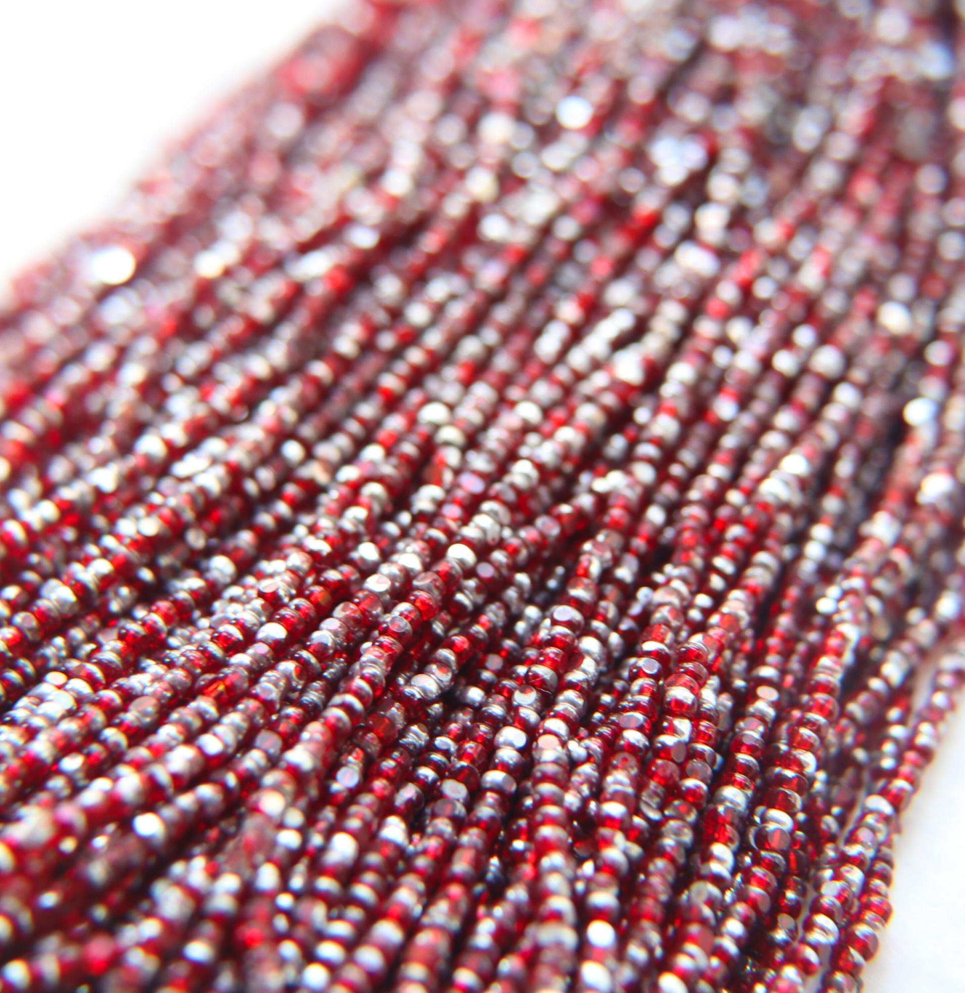 11/0 Charlotte Cut Beads Patina Transparent Light Siam Silver 10/20/50/250/500 Grams PREMIUM SEED Beads, vintage supplies