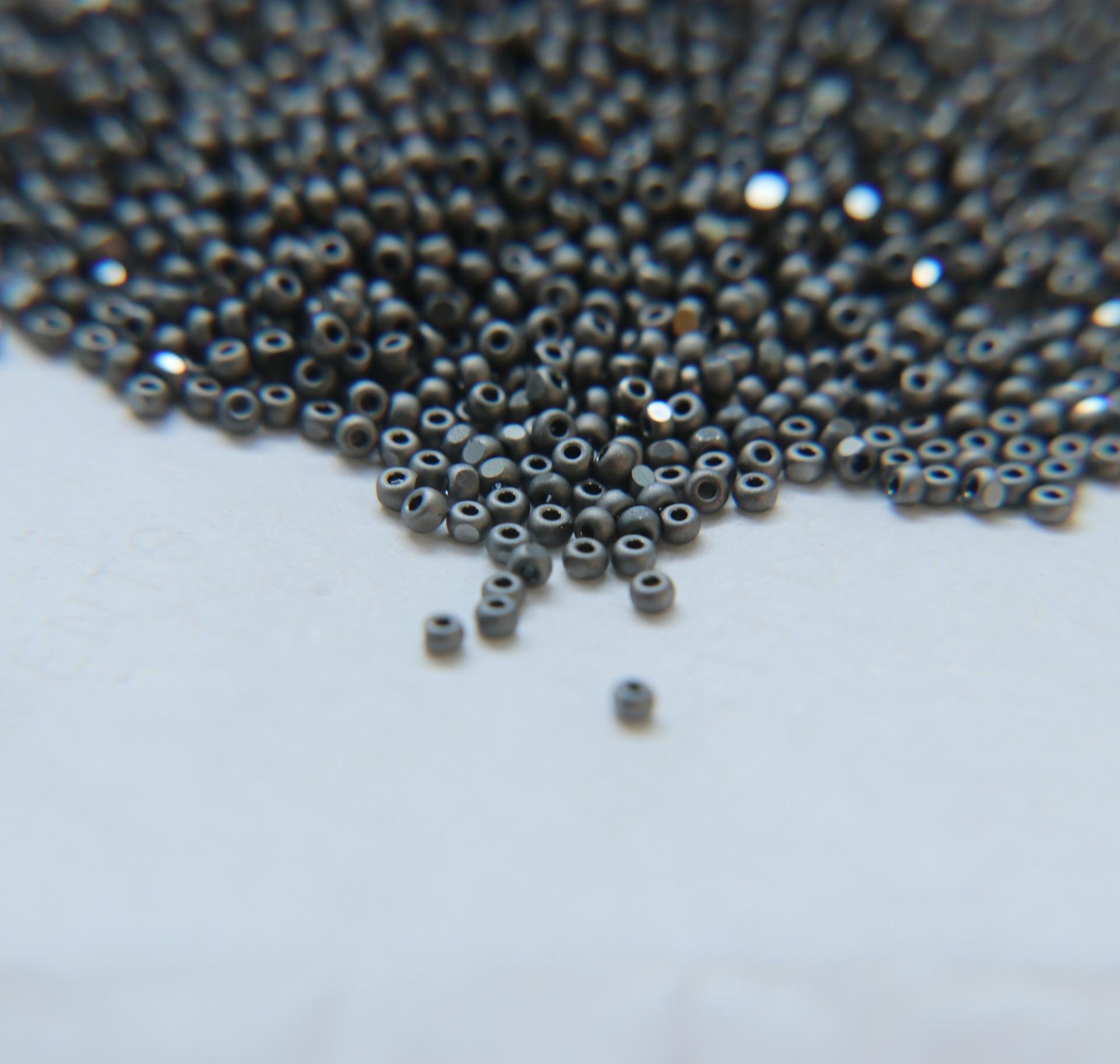 11/0 Charlotte Cut Beads Matt Gunmetal 10/20/50/250/500 Grams PREMIUM SEED BEADS