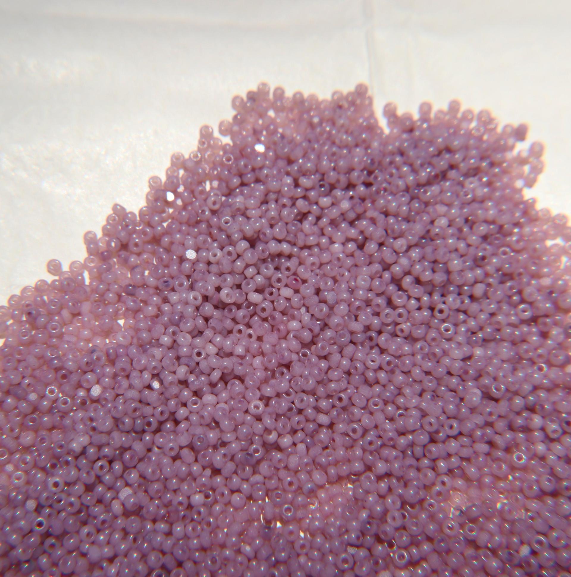 11/0 Charlotte Cut Beads Light Amethyst Opal 10/20/50/250/500 Grams PREMIUM SEED BEADS, Native Supply