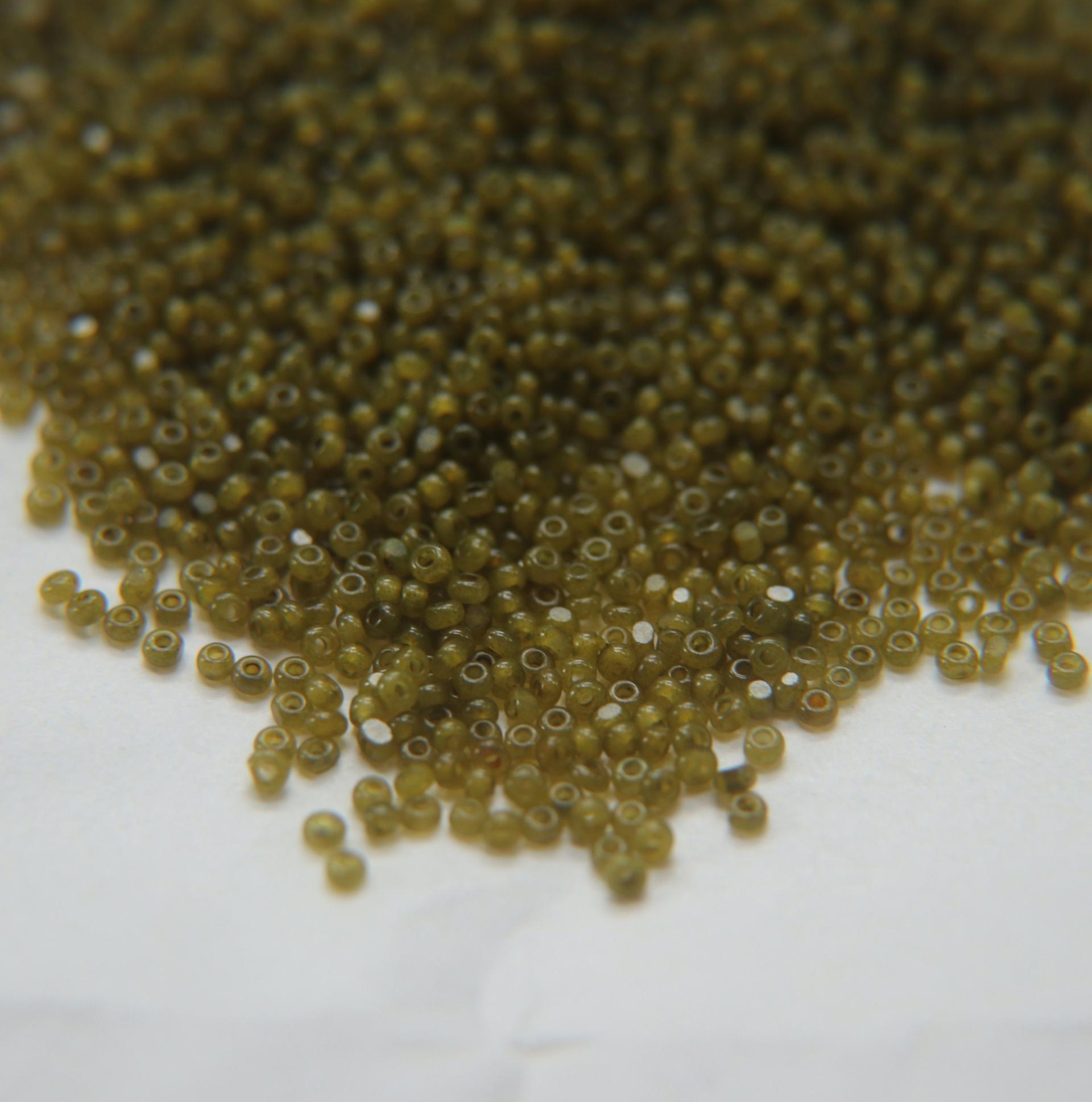 11/0 Charlotte Cut Beads Khaki Opal 10/20/50/250/500 Grams PREMIUM SEED BEADS, Native Supply