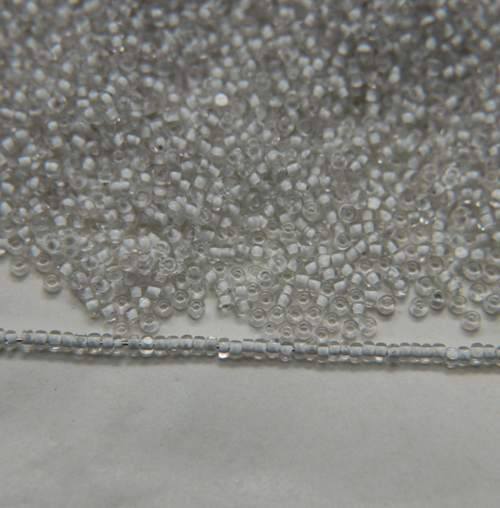 11/0 Charlotte Cut Beads in White Lining in transparent colors (23 Colors) 10/20/50/250/500 Grams PREMIUM SEED BEADS, native supply