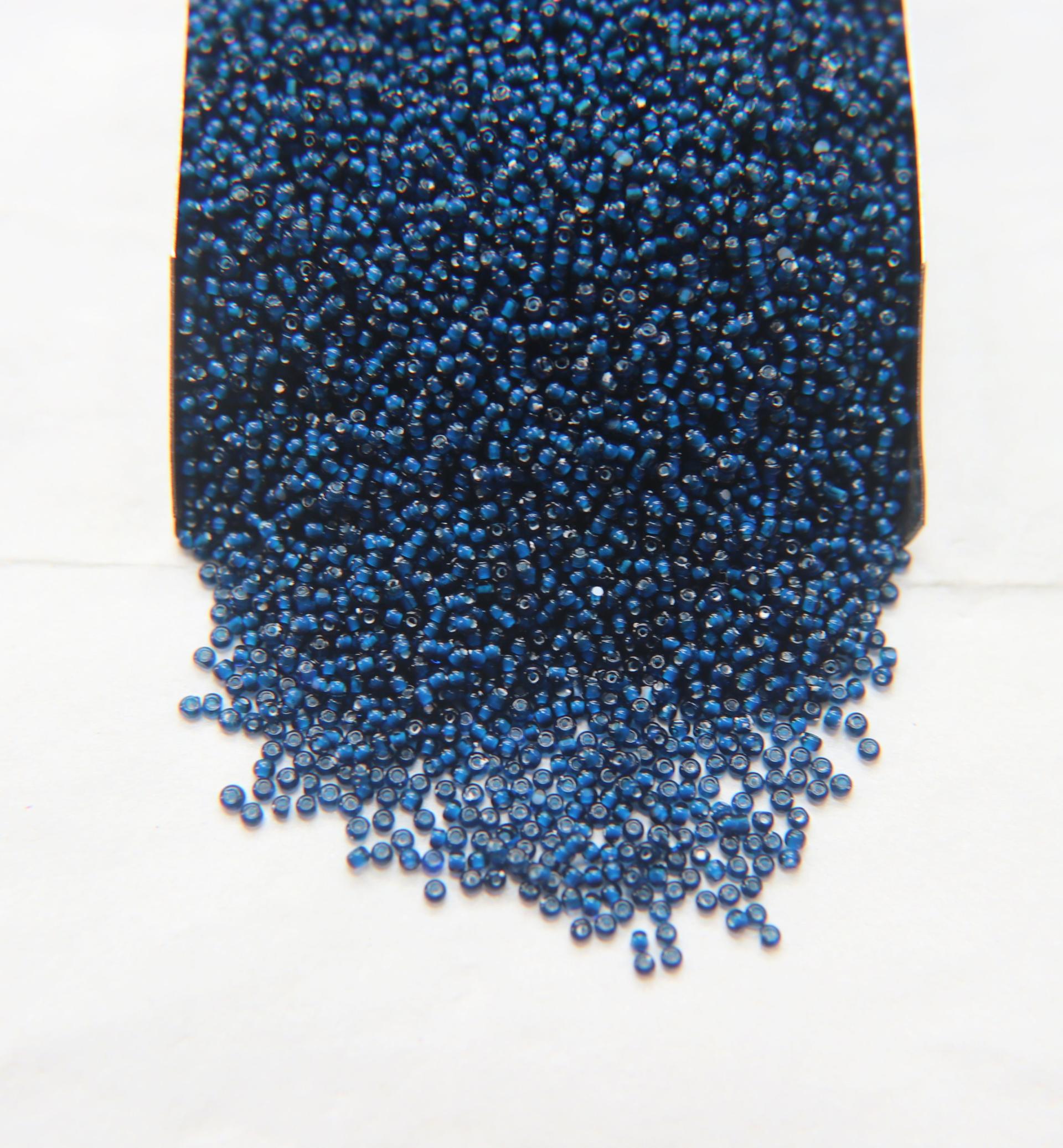 13/0 Charlotte Cut Beads in White Linings (17 Colors) 5/10/20/50/250/500 Grams PREMIUM SEED BEADS, native supplies, heart beads, love beads