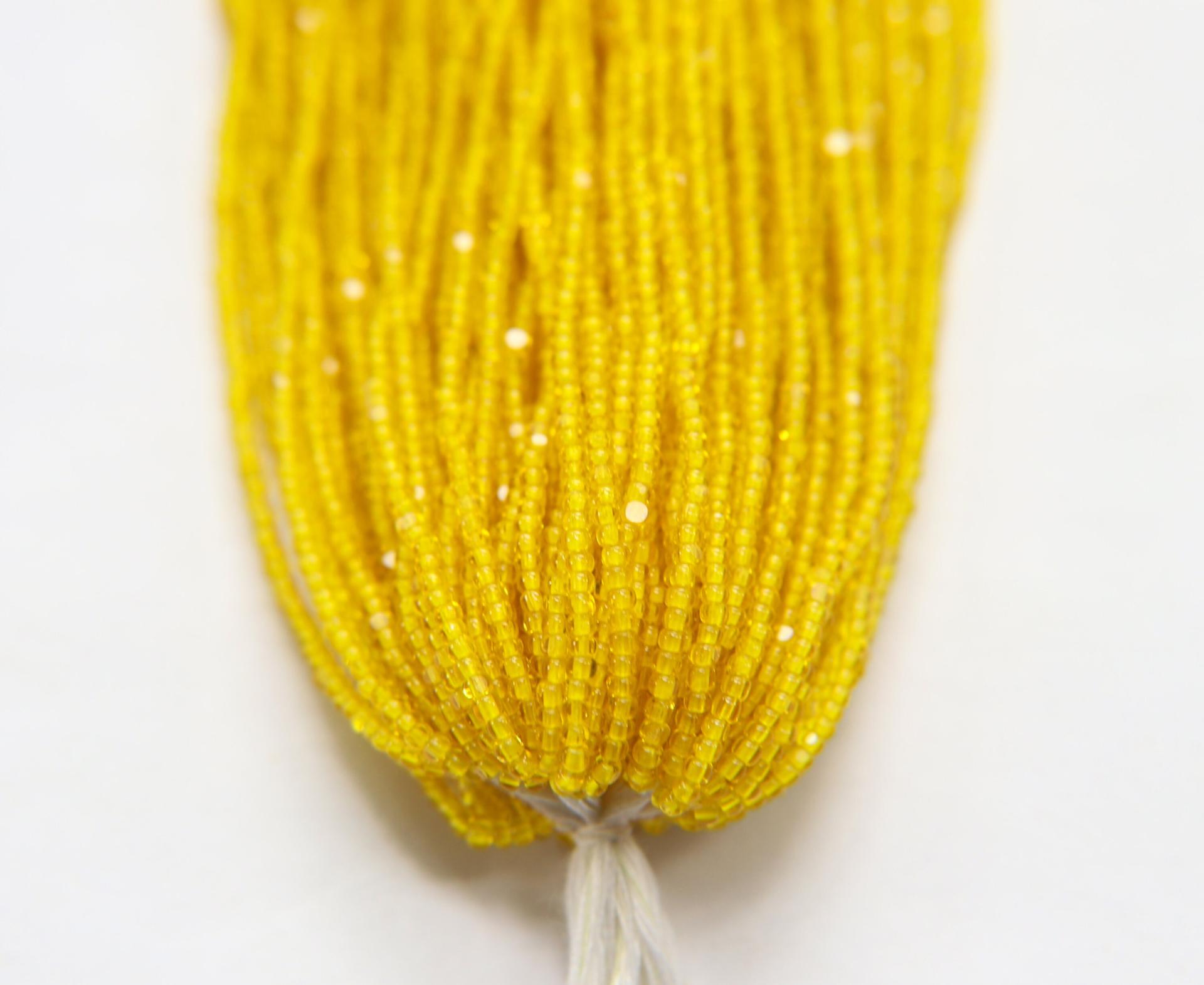 11/0 Charlotte true Cut Beads 80010 Yellow Transparent Loose Beads 10/20/50/250/500 Grams Native Beads Supplies