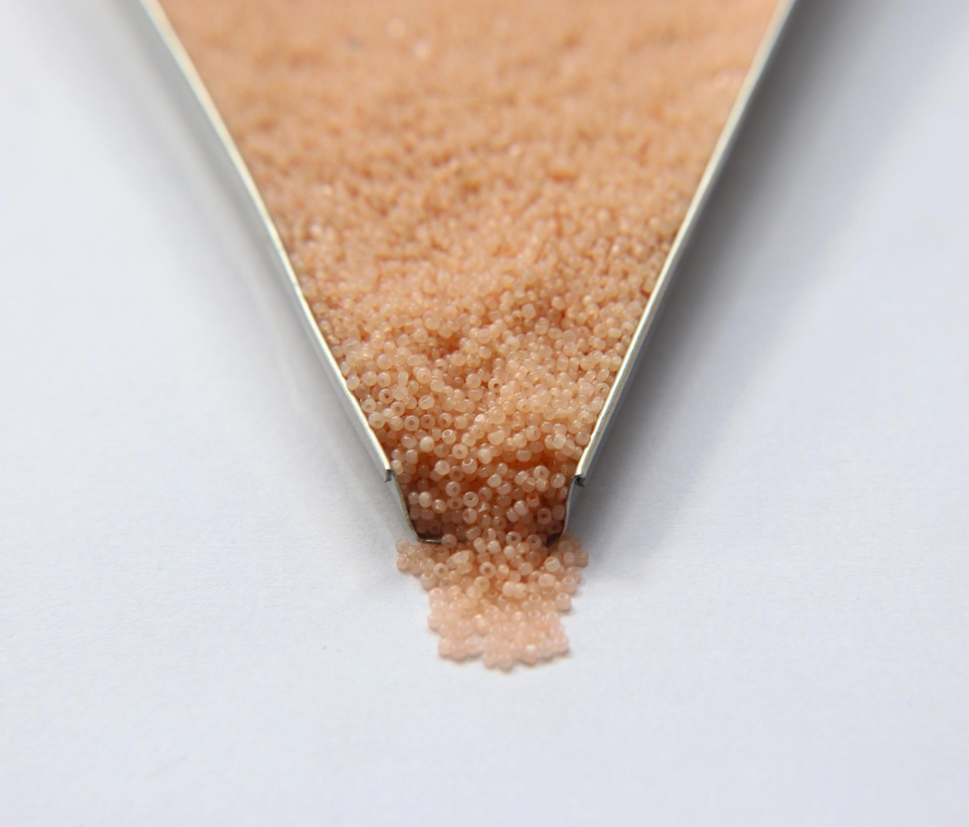 13/0 Charlotte Cut Beads Light Peach Opal 5/10/20/50/250/500 Grams PREMIUM SEED BEADS, Native Supply