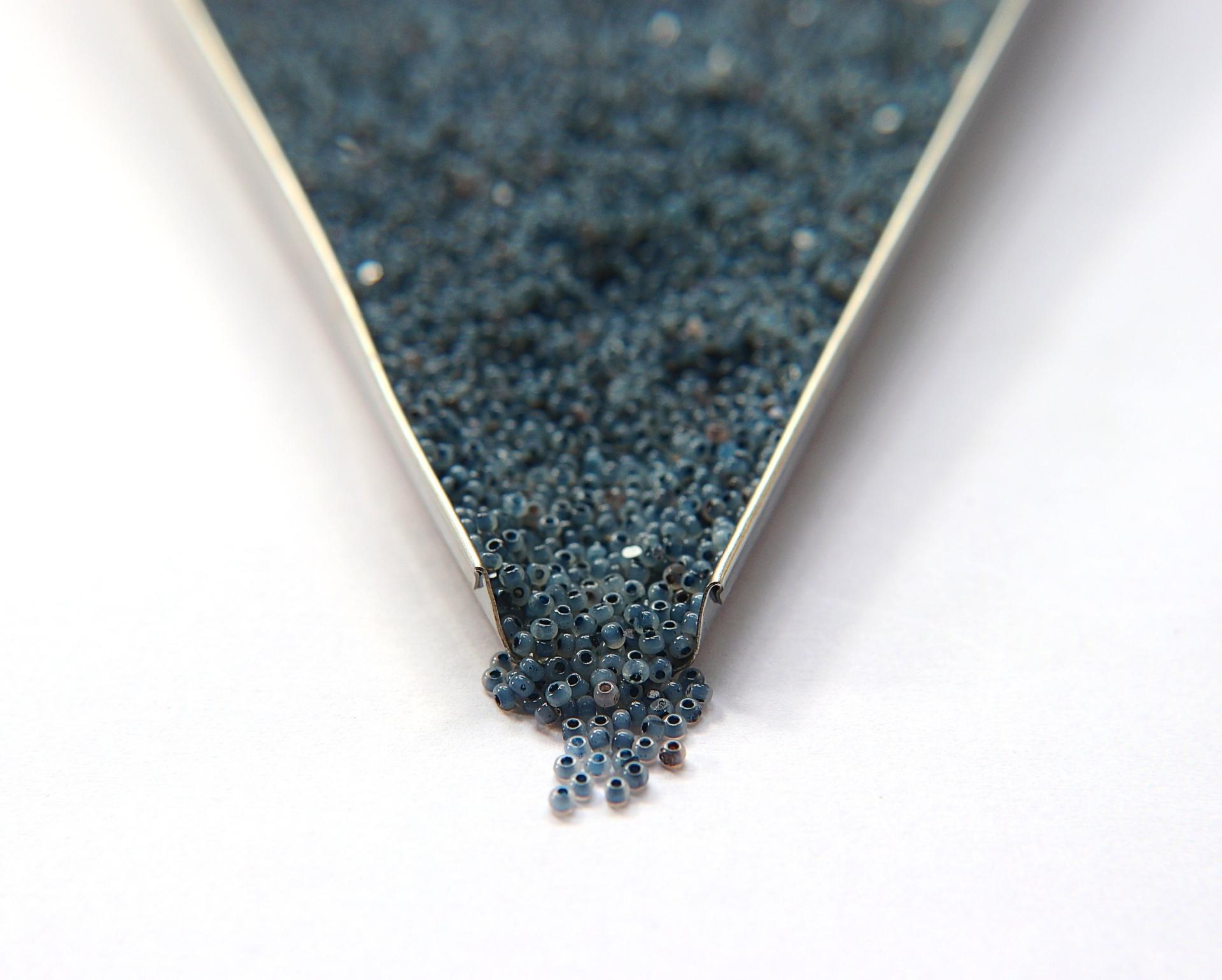 11/0 Charlotte Cut Beads Blueberry Opal 10/20/50/250/500 Grams PREMIUM SEED BEADS, Native Supply