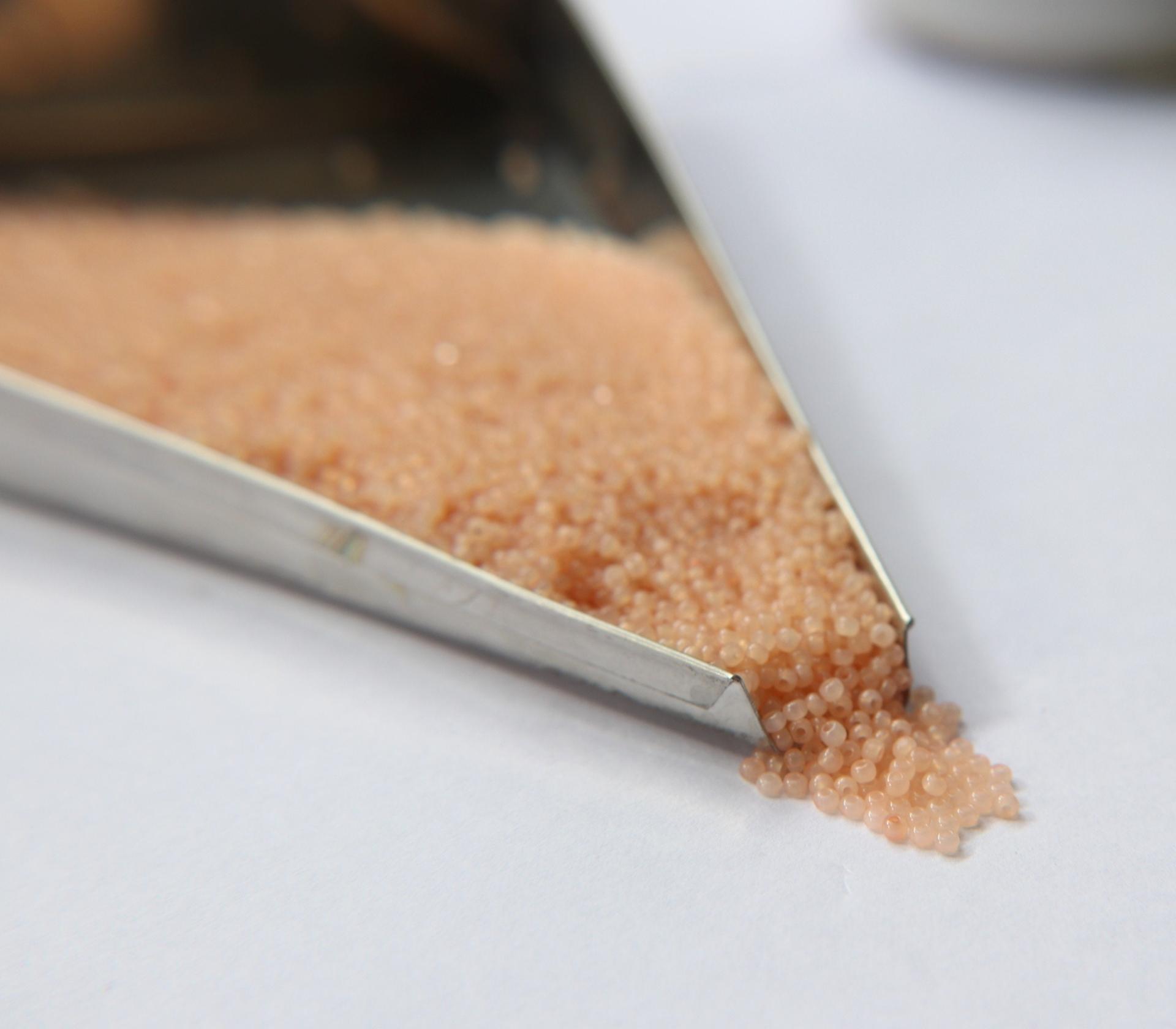 13/0 Charlotte Cut Beads Light Peach Opal 5/10/20/50/250/500 Grams PREMIUM SEED BEADS, Native Supply