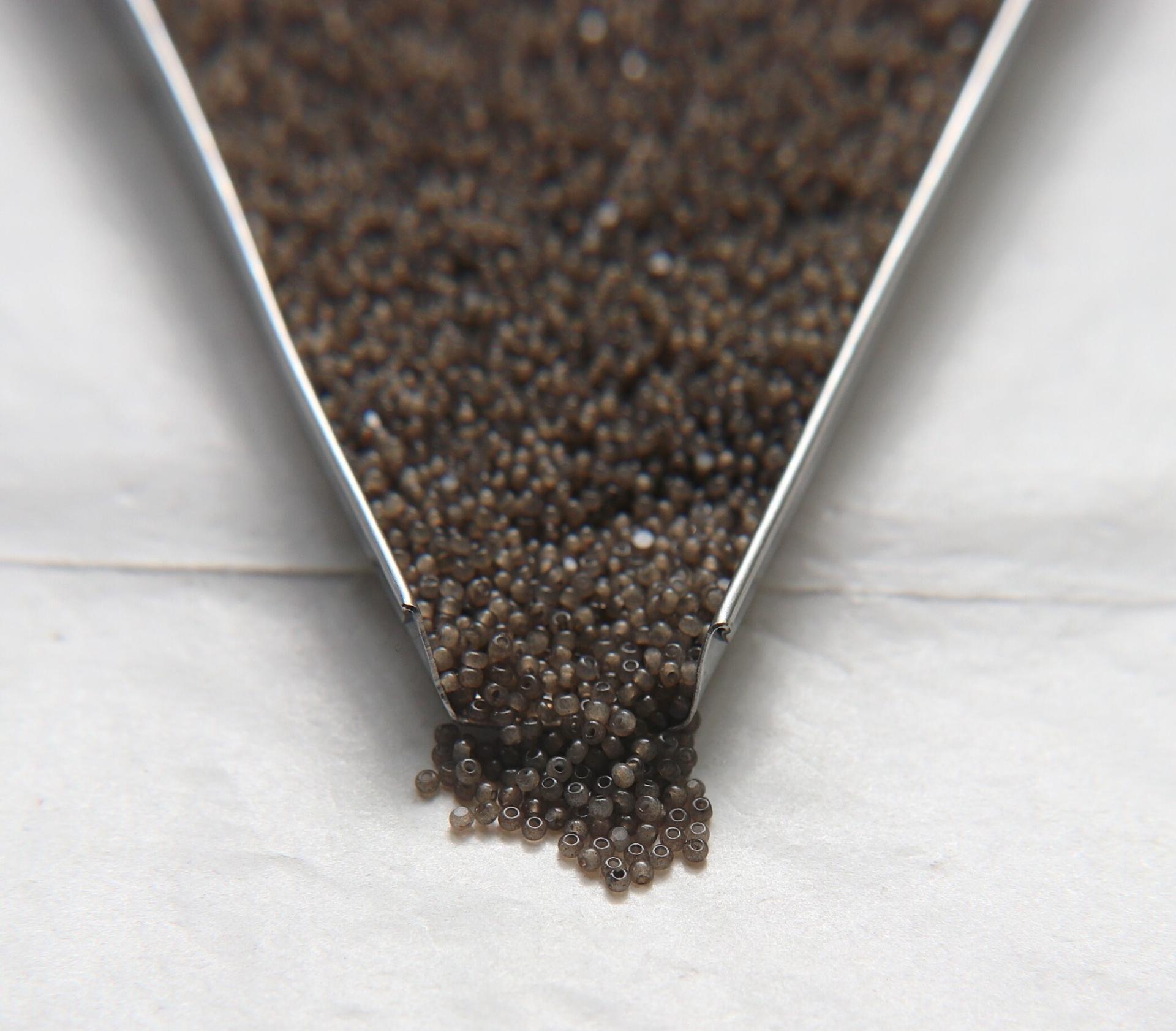 13/0 Charlotte Cut Beads Dark Greige Opal 5/10/20/50/250/500 Grams PREMIUM SEED BEADS, Native Supply