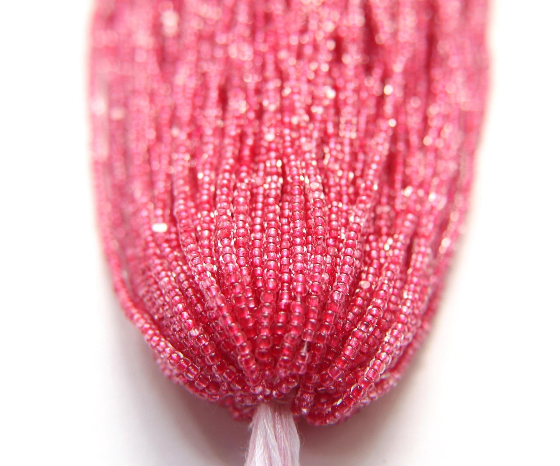 13/0 Hanks Charlotte Cut Beads in Pearl Linings (13 Colors) 1/5/25/50/100 Hanks jewellery rare glass beads, jewelry supply, native supply