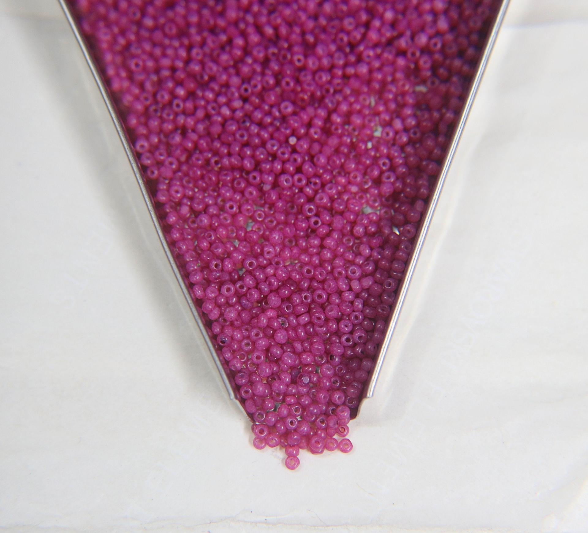 13/0 Charlotte Cut Beads Rouge Pink Opal 5/10/20/50/250/500 Grams PREMIUM SEED BEADS, Native Supply