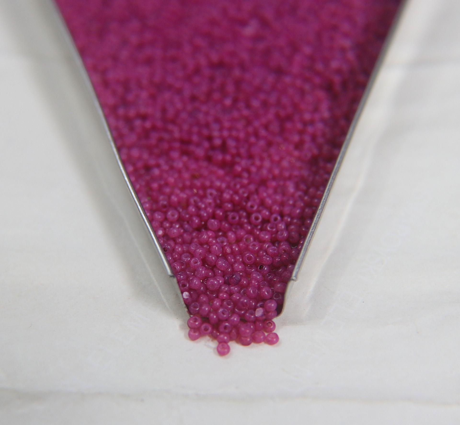 13/0 Charlotte Cut Beads Rouge Pink Opal 5/10/20/50/250/500 Grams PREMIUM SEED BEADS, Native Supply