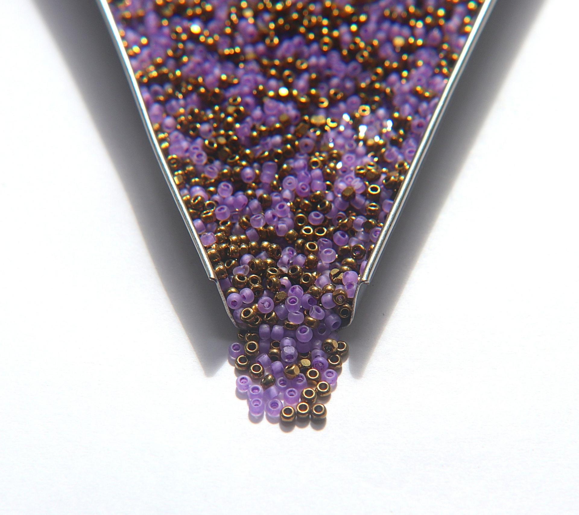 13/0 Charlotte true Cut Beads Designer Mix (12 Colors) 5/10/20/50/250/500 Grams Premium Seed Beads, Rare Beads, Native Supply