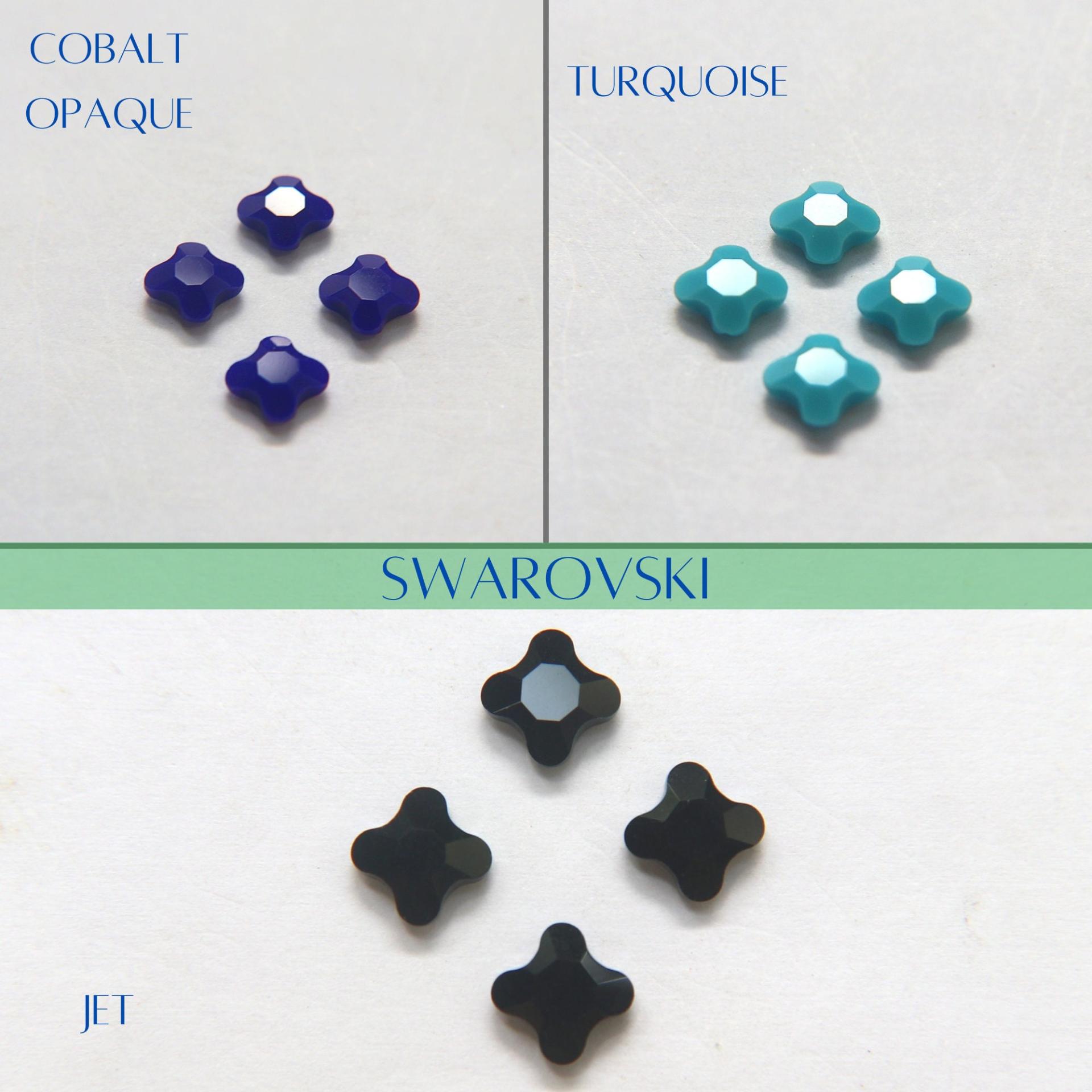 Vintage Swarovski 7 mm Swarovski (3 Colours) Premier Crystal Rhinestones 12/36/72 Pieces gemstones