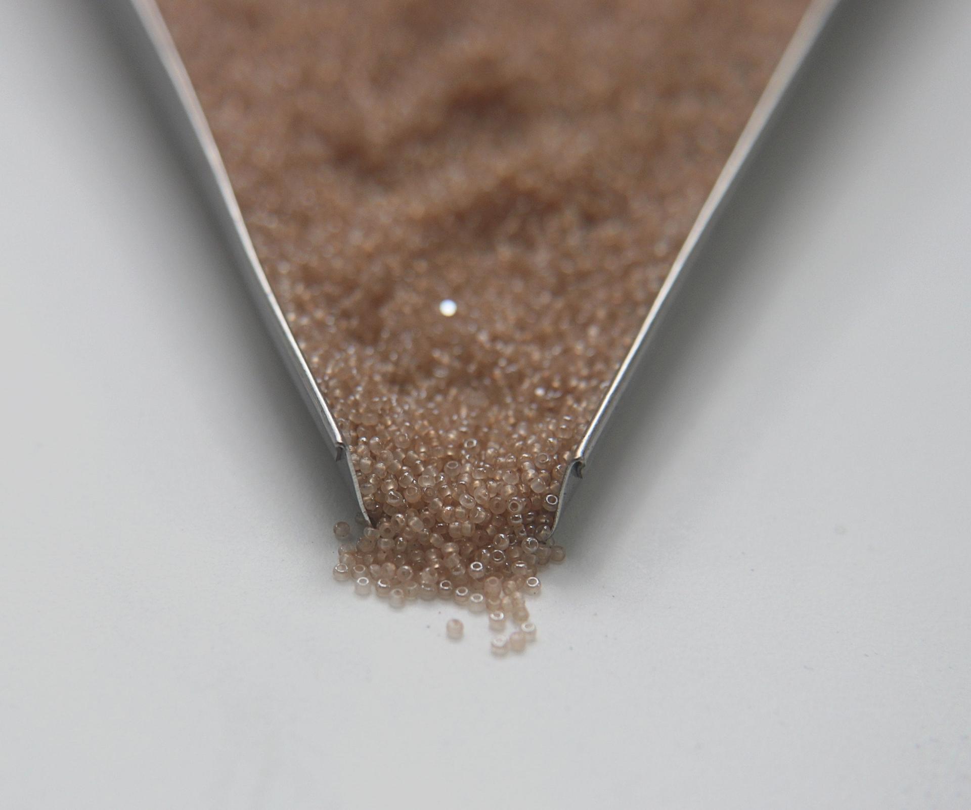 15/0 Charlotte Cut Beads in White Opal Honey 5/10/20/50/250/500 Grams native craft supplies, jewelry making, embroidery