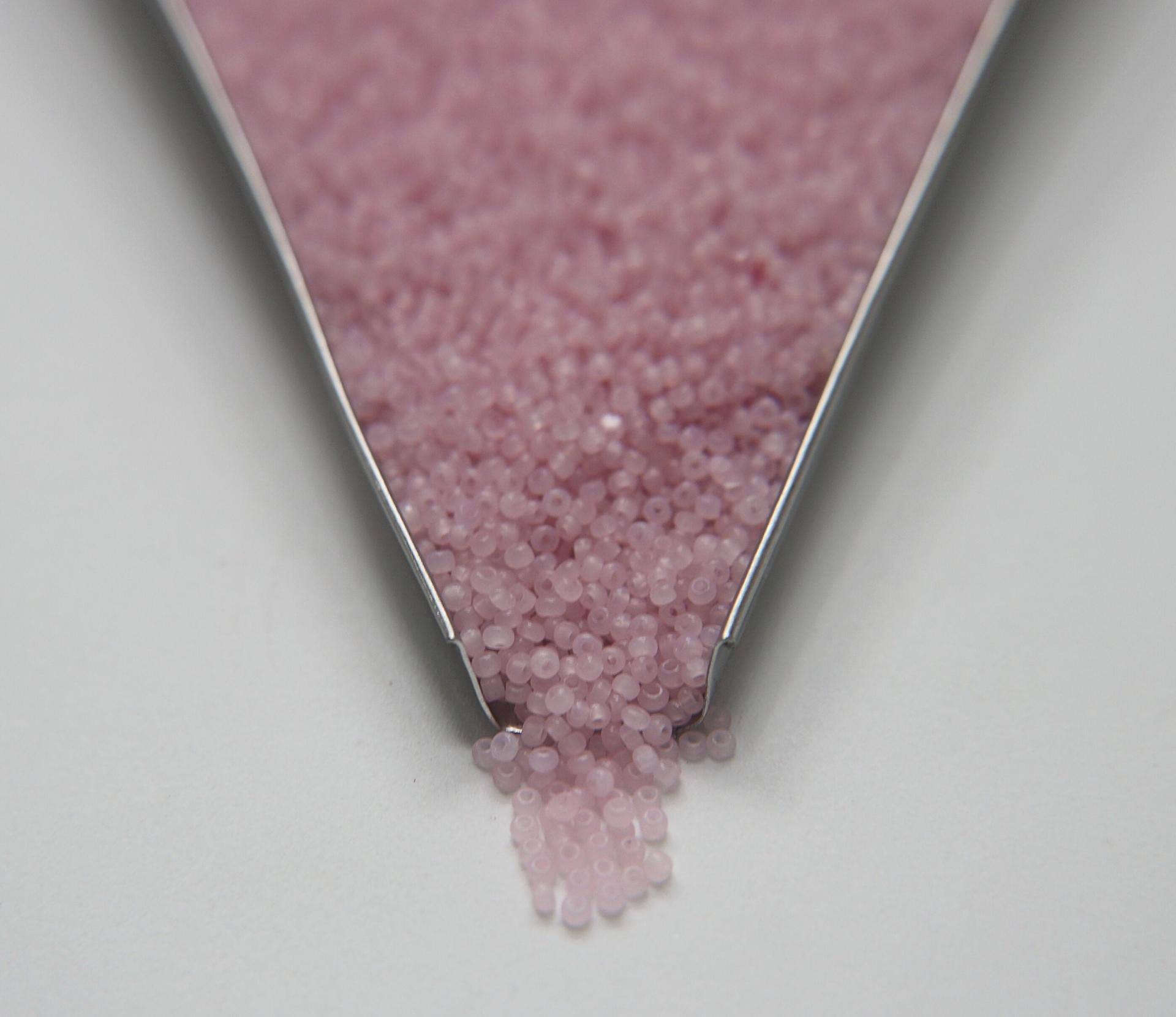 11/0 Charlotte True Cut Beads Rosaline Opal 10/20/50/250/500 Grams Premium Seed beads, native supply
