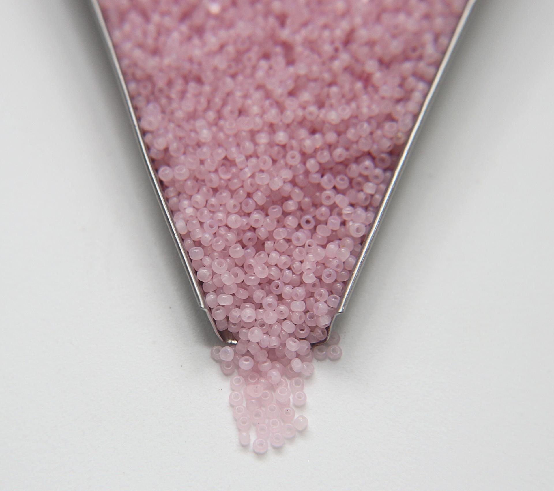 13/0 Charlotte True Cut Beads Rosaline Opal 5/10/20/50/250/500 Grams Premium Seed beads, native supply