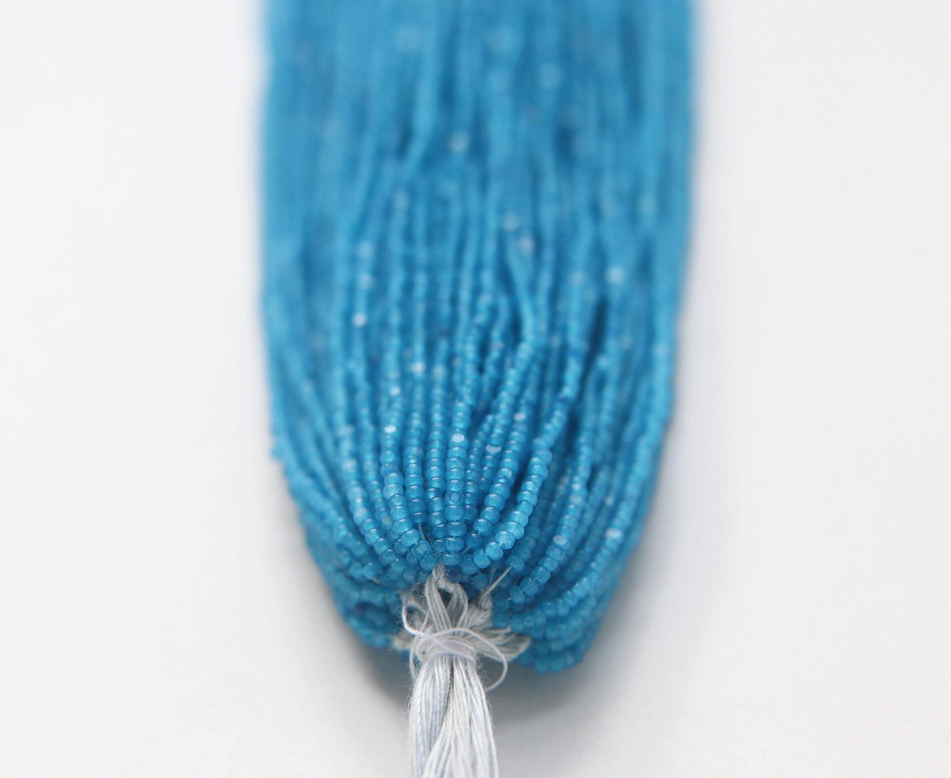13/0 Hanks Charlotte Cut Beads Caribbean Blue Opal 1/5/25/50/100 Hanks jewellery rare heart beads jewelry supply native supply