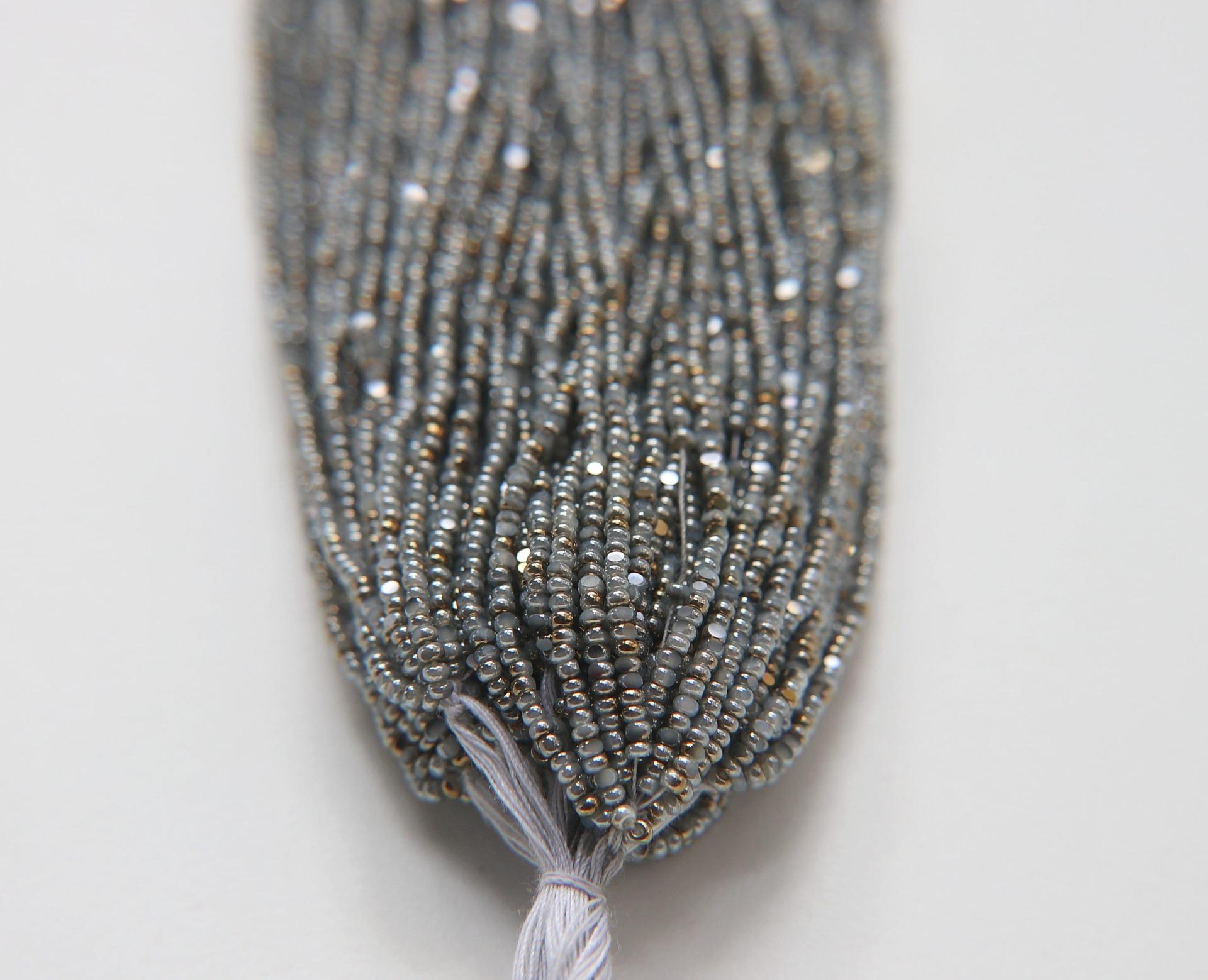 11/0 Hanks Charlotte Cut Beads Patina Ceylon Pearl Aurum 1/5/25/50/100 Hanks PREMIUM SEED BEADS, Native Supplies