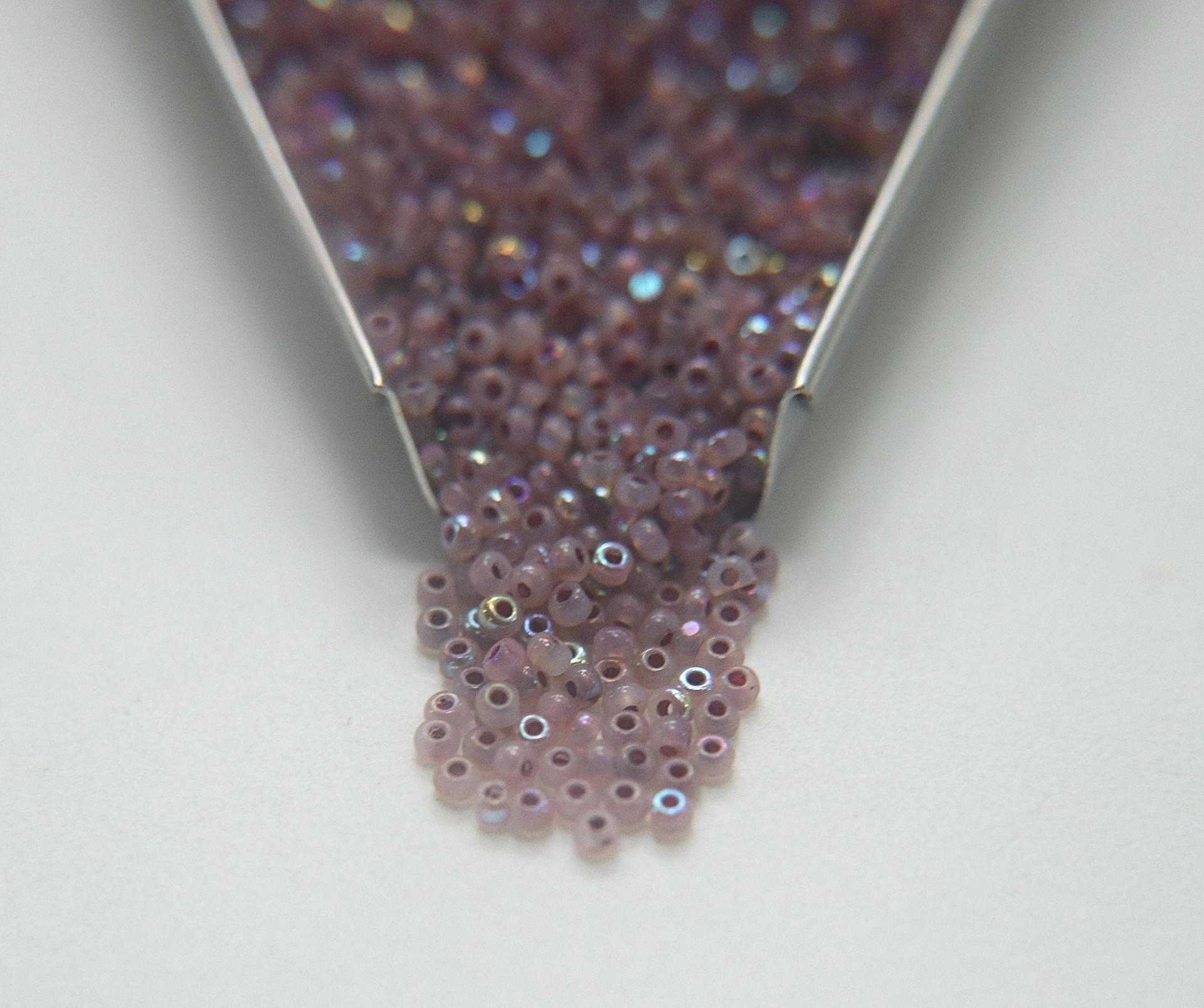 11/0 Charlotte true Cut Beads Patina Opal Neon Orchid Aurore Boreale loose beads embroidery materials native supply