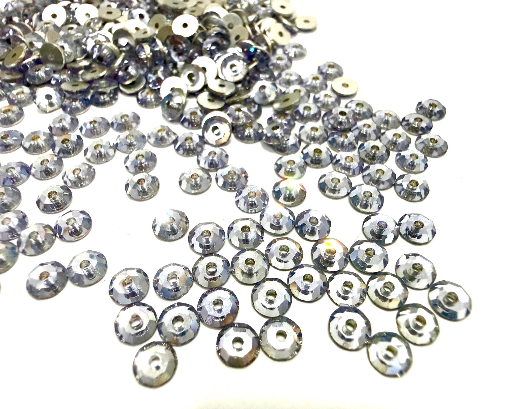 4mm Preciosa Crystal Alexandrite Flat Back Sew-On Stones