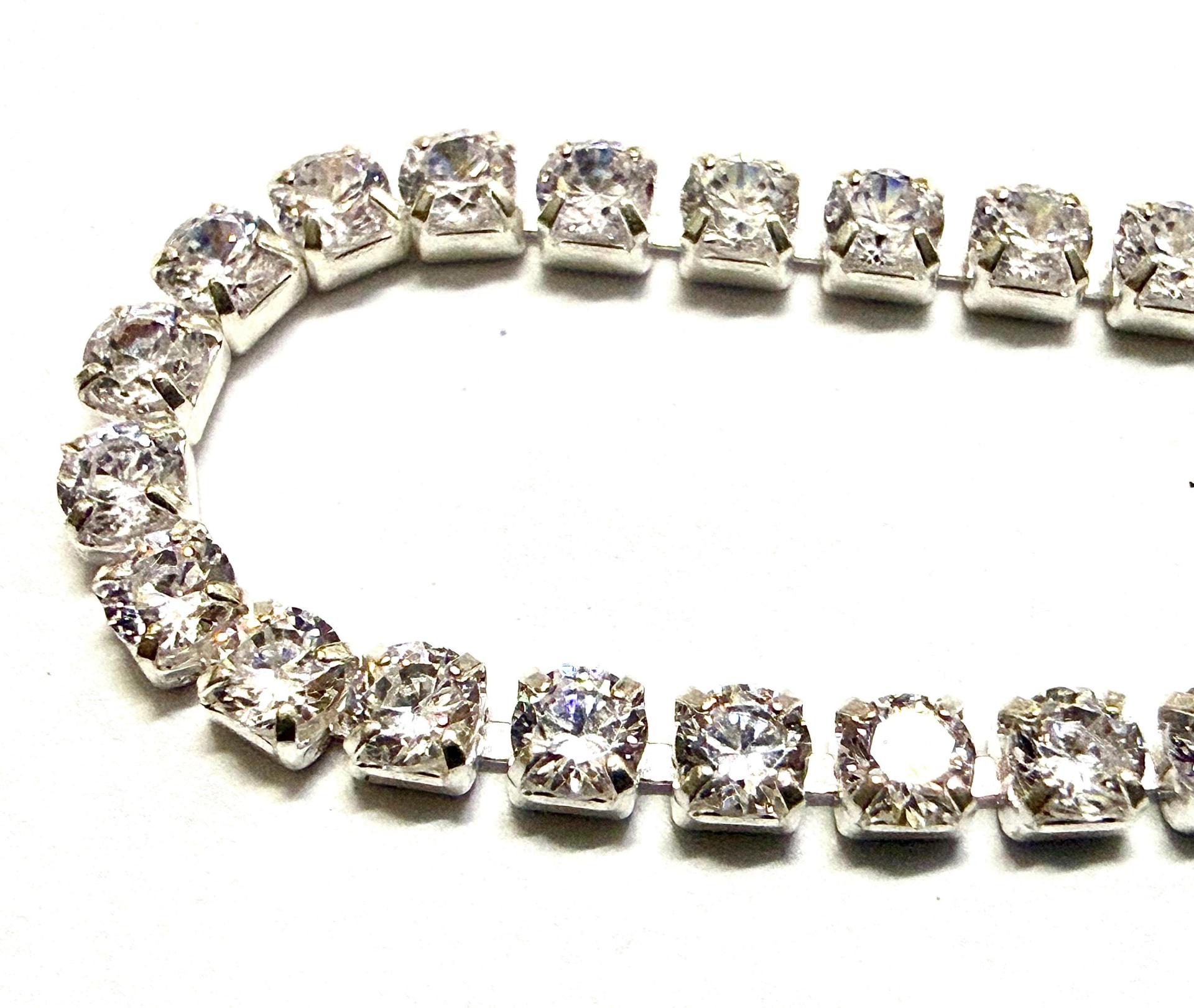 Clear Cubic Zirconia 6ss Silver Settings, Craft Embellishments