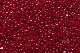 13/0 Charlotte Cut Beads Transparent Garnet 5/10/20/50/250/500 craft supplies, jewelry making, embroidery materials, vintage beads, rare