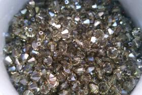 5mm Jonquil Satin Swarovski Bicone Cuts 12/36/72/144/432/720 Pieces (213) Jewelry making beads, embroidery materials, decoration wedding