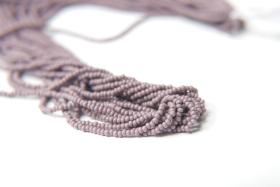 11/0 Czech Seed Bead Opaque Purple 1/5/25 Full hanks Preciosa Ornella loose beads, mix beads, embroidery materials, craft supplies, RARE