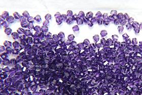 3mm Swarovski Purple Velvet Beads 5020 Faceted Helix Bead 6/12/36/72/144/288/720/1440 Pieces Jewelry making beads