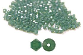 4/5MM Palace Green Opal Swarovski Bicone beads 12/36/72/144/432/720 Pieces (393) jewelry making, vintage findings, embroidery materials, gem