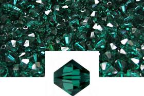 Emerald Swarovski Bicone (4mm) beads 36/72/144/432/720 Pieces Made in Austria jewelry making beads, craft supplies, embellishments, vintage