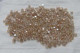 11/0 Charlotte Cut Beads Crystal Golden Honey 10/20/50/250/500 Grams PREMIUM MATERIALS