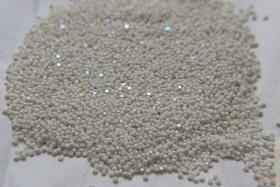 13/0 Charlotte Cut Beads Patina Chalk White Aurore Boreale 10/20/50/250/500 Grams PREMIUM MATERIALS