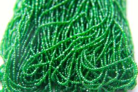11/0 Hanks Charlotte Cut Beads 53430 Light Emerald Luster 1/5/25/50/100 Hanks 2.0mm glass beads, jewelry supply, findings, craft supply