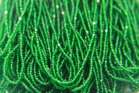 11/0 Hanks Charlotte Cut Beads 50100 Light Green (Transparent) 1/5/25/50/100 Hanks 2.0mm glass beads, jewelry supply, findings, craft supply