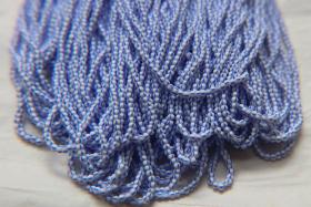 11/0 White with 4 Blue Strips SEED BEADS PRECIOSA Traditional Czech Beads™ , mix beads, embroidery materials, craft supplies