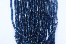 11/0 Hanks Charlotte Cut Beads 60100 Montana Transparent 1/5/25/50/100 Hanks 2.0mm glass beads, jewelry supply, findings, craft supply
