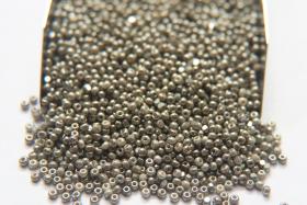 11/0 Charlottet true Cut Beads Ionized Pearl Opaque 10/20/50/250/500 Grams embroidery materials, jewelry making, vintage beads, rare finding