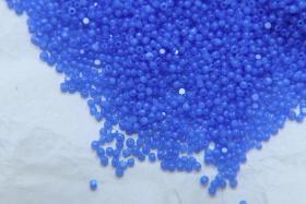 11/0 Charlotte Cut Beads Premium Medium Sapphire Opal PREMIUM SEED BEADS