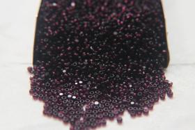 11/0 Charlotte true Cut Beads 20080 Transparent Deep Amethyst 10/20/50/250/500 Grams PREMIUM SEED BEADS, embroidery materials, purple beads