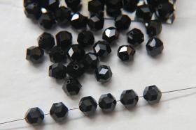 7mm Jet Vintage Swarovski rocky cut crystal beads - Art. 371/5007  2/6/12/36/72/144 Pieces PREMIUM MATERIALS