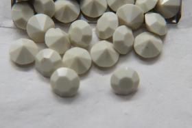 Swarovski 45 SS Chaton Round IVORY 2/6/12/36/72 Pieces Vintage Swarovski, premium materials, clay art, bijoux materials