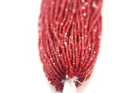 13/0 Hanks Charlotte Cut Beads 90120 Matt Garnet 1/5/25/50/100 Hanks jewellery rare glass beads, jewelry supply, findings, craft supply