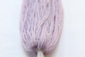 13/0 Hanks Charlotte Cut Beads Violet Opal 1/5/25/50/100 Hanks jewellery rare heart beads, jewelry supply, native supply,